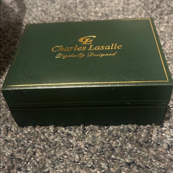 Charles Lasalle Gold and Silver Men's Watch Set new in box - classic minimalist - Picture 4 of 4